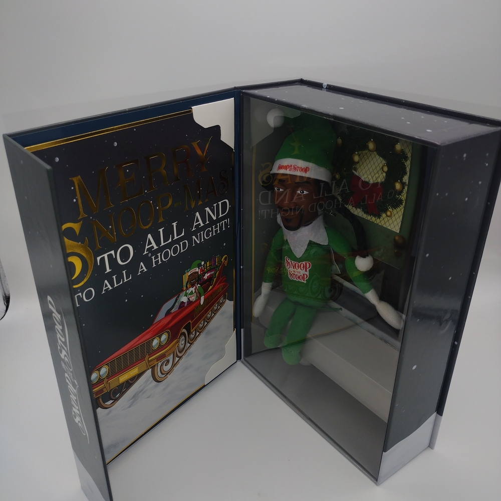 Snoop Dogg / Snoop To The Stoop Christmas Elf / Doll in Green Suit NIP